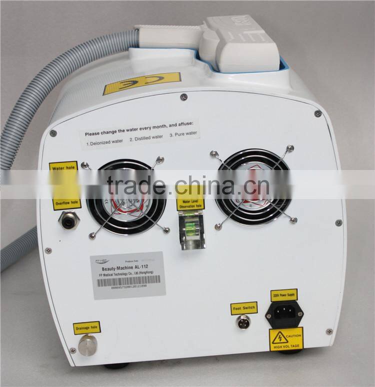 newest 1064nm & 532nm q switched lasers tattoo removal machine