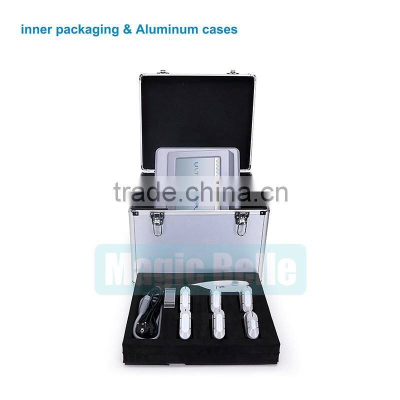 2016 CE Certificated HIFU Machine Facial Lifting Wrinkle Removal Hifu Machine with 5 Heads for Salon