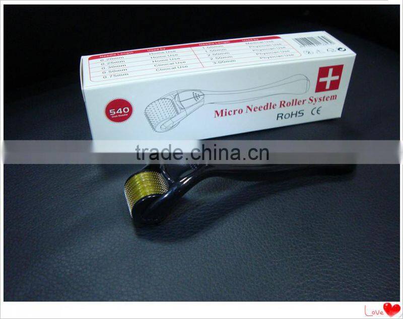 GTO 540 micro needle medical grade stainless steel derma roller