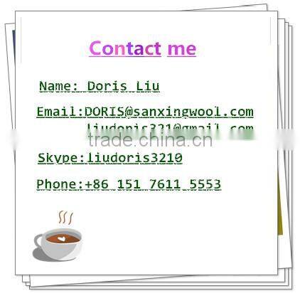 Dyed Australia wool top for weaving