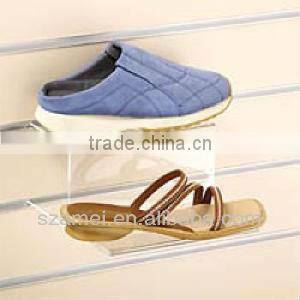 Plexiglass, PMMA, Acrylic countertop footwear display