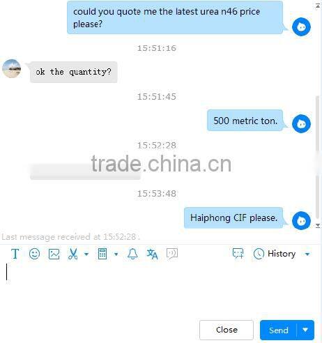 nitrogenous manure, N46 urea agricultural grade