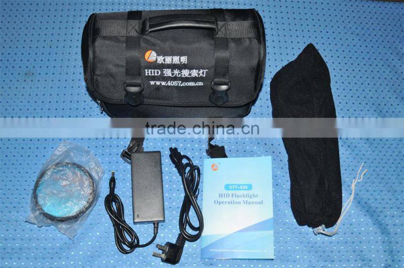 super hot sale China profession super power hid flashlight with CE
