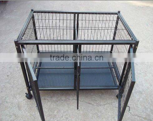 dog cage with wheels