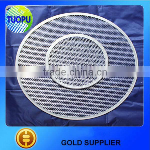Tuopu kinds of aluminum round pizza screens for sale