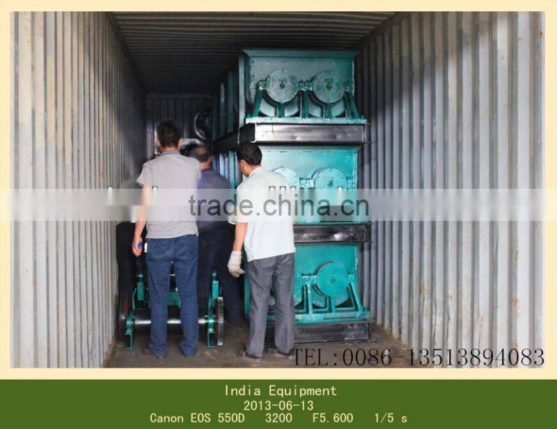 2015 hot sell briquette machine/charcoal briquette machine/briquette press wood used