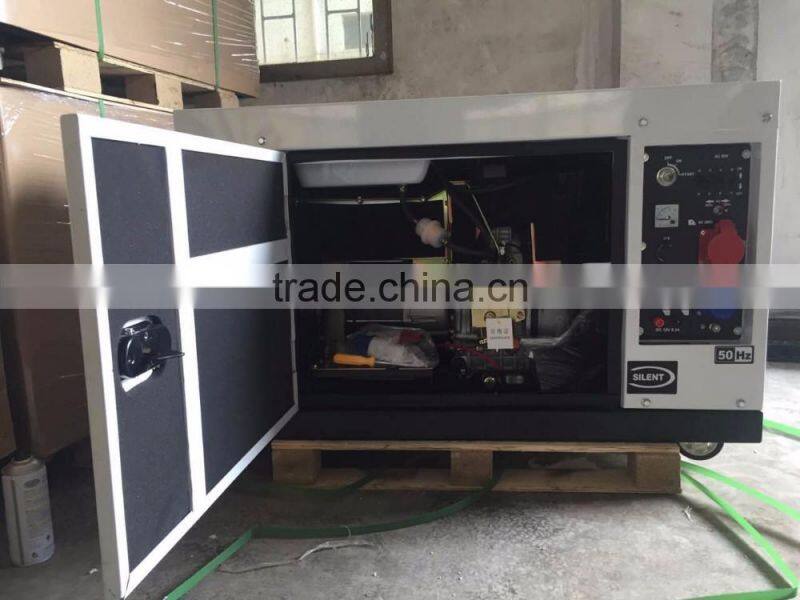 8KVA diesel generator for household use with three-phase slient engine
