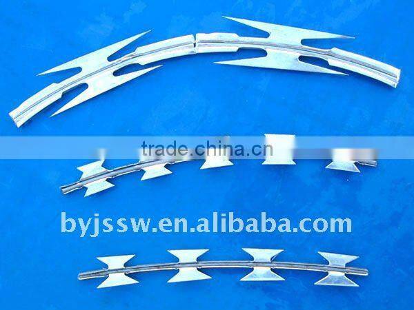 Flat Concertina Razor Type Barbed Wire