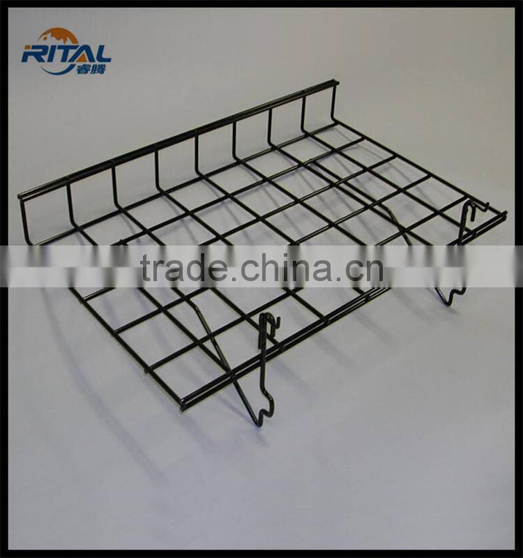 Supermarket Fruit display wire shelf rack