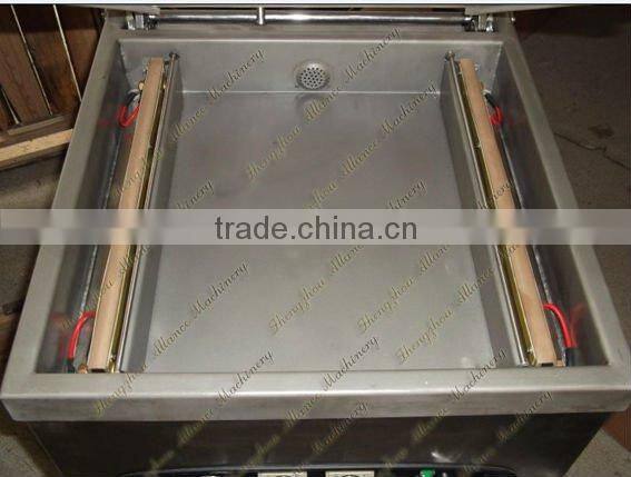 Double chambers automatic vacuum packing machine