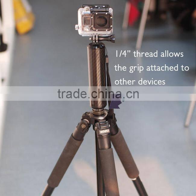 Carbon material GoPros float handgrip Go Pro grips