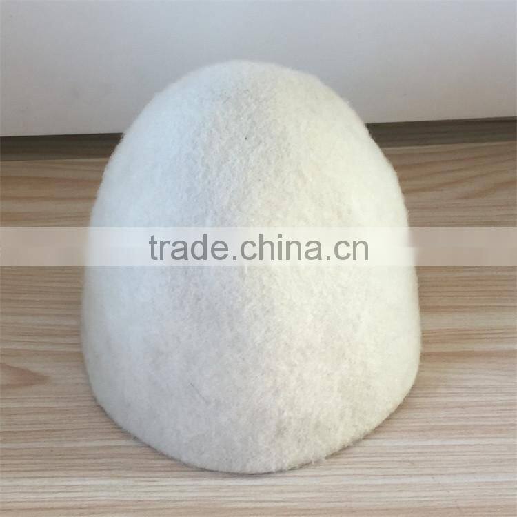 felt hat used for head form impact test of safty glazing