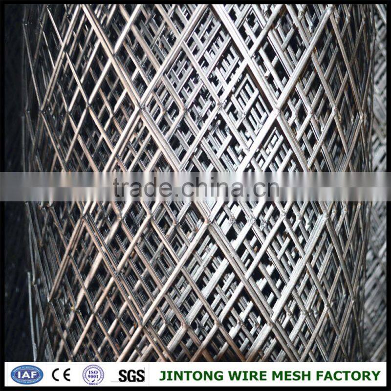 expandable sheet metal diamond mesh