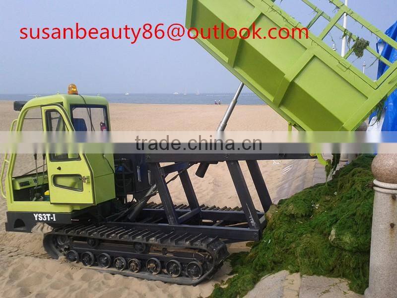 electric mini dumper crawler dumper 600kg
