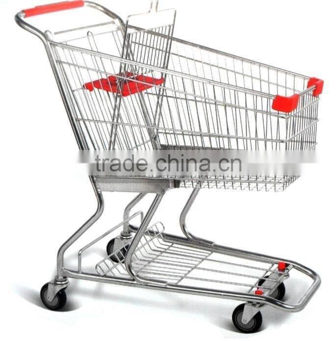 general use shopping cart wagon with 1 baby seat for sale
