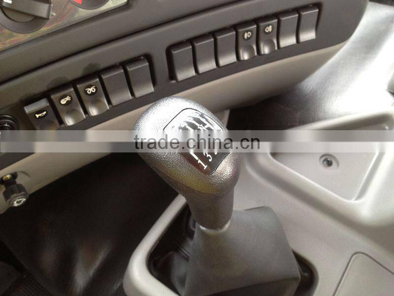 6x4 dongfeng crane tipper truck, crane dump truck