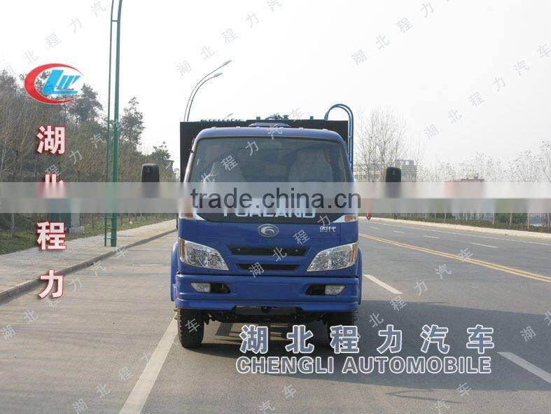 Foton 4*2 rubbish compactor truck