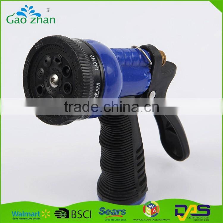 8 PatternAdjustable high pressure Garden Hose Spray Nozzle