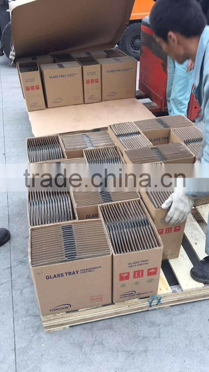 microwave glass turntable plate Glass tray