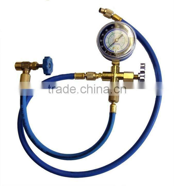 auto refrigerant charging manometer