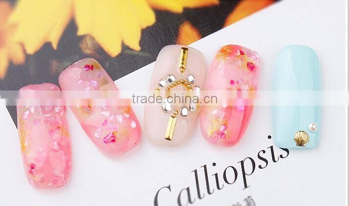 12colors Shell Powder for Nail Decoration Nail Art Glitter