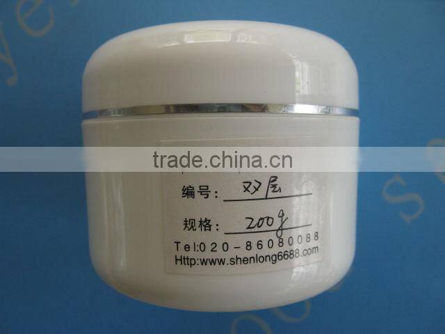 Plastic jars wholesale cream packaging 200g