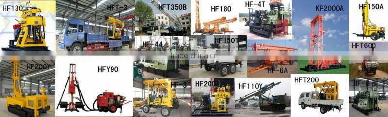 2016 new product, HF130Y down hole drill rig, can do both DTH drilling and screw drilling