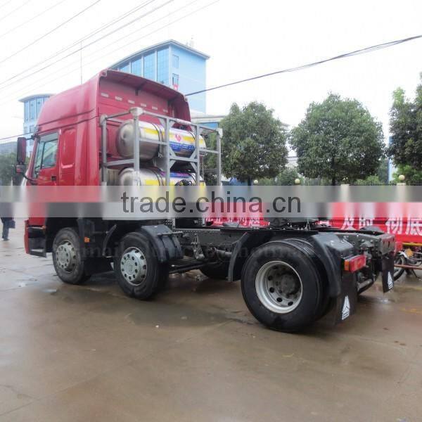 340hp 6*2 LNG HOWO Truck Head, tractor