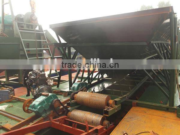 60m3 Small Self-unloading River Sand Barge Boat