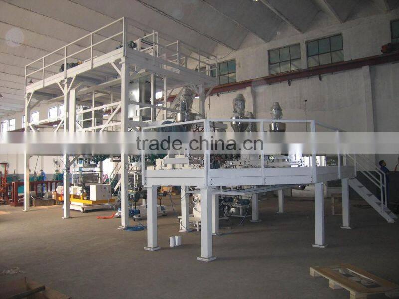 PP PE 5 layers POF shrink film blown film machine