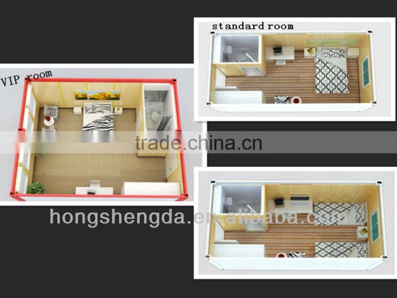 Newest ISO certified low cost metal portable houses