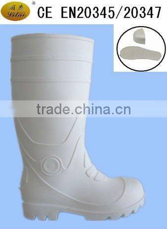 safety pvc boots EN ISO 20345 S5 steel toe insert safety boots