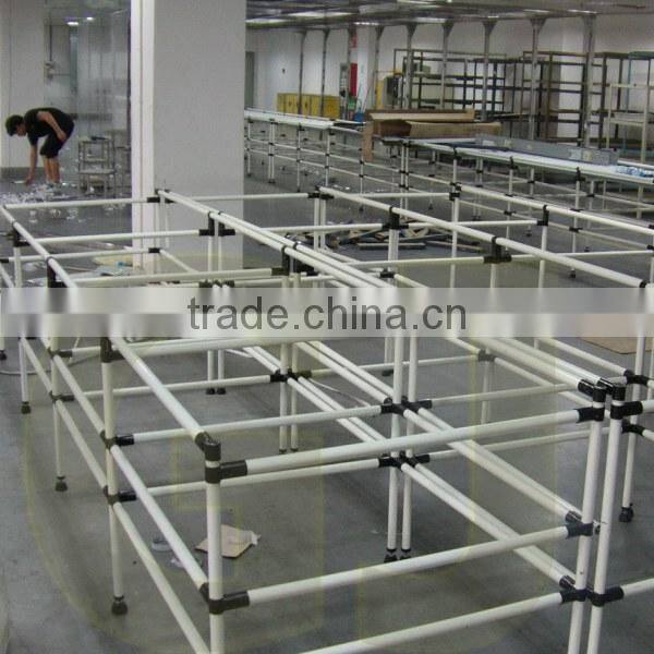 lean pipe for diy shelf