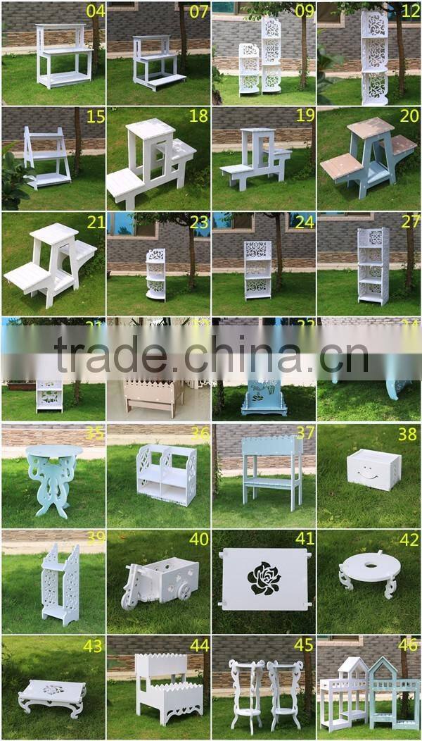 storage shelf wpc book shelf wood storage rack WPC rack