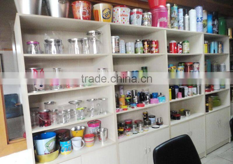 USA market standard size 2 Gallon holiday popcorn buckets with lid