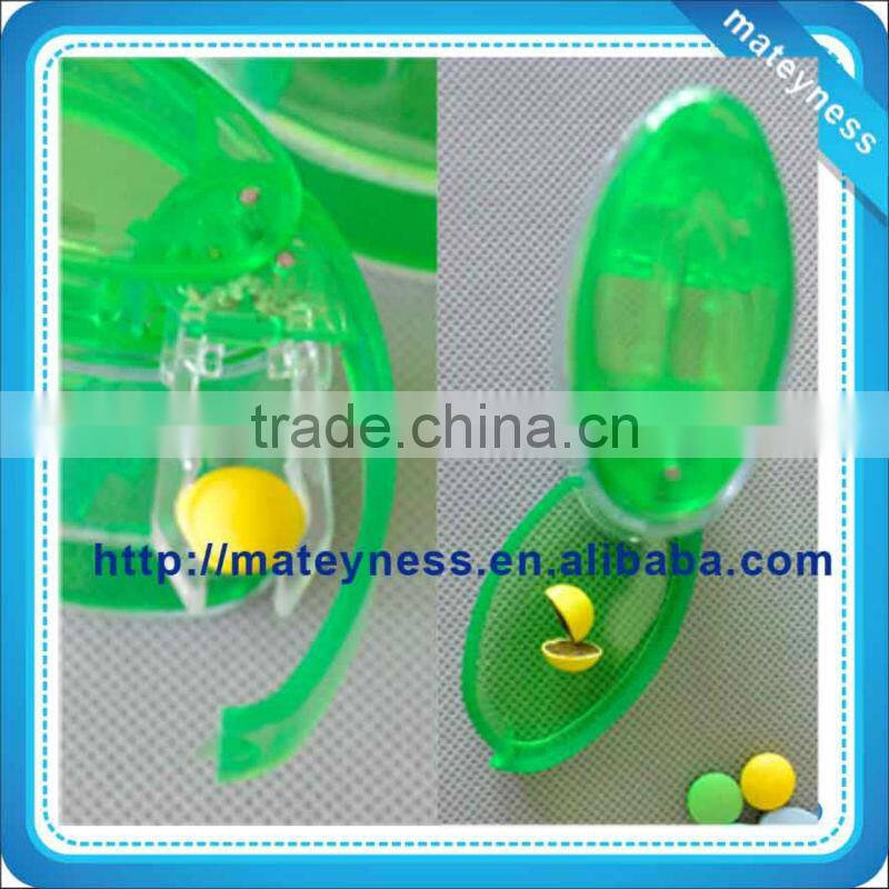 Travel Medicine pill case with cutter