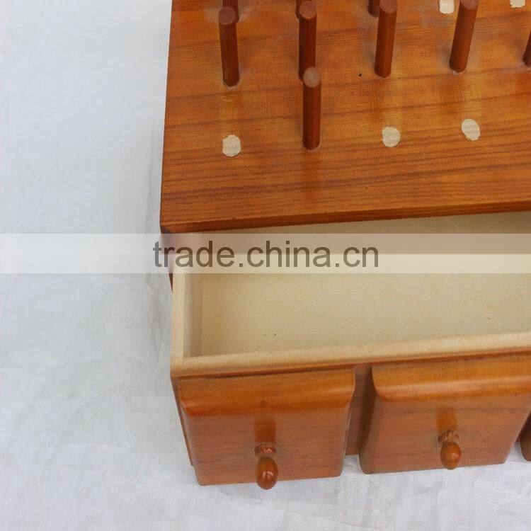 Wardrobe Soft Close Pull Out pine wooden Jewelry Drawer