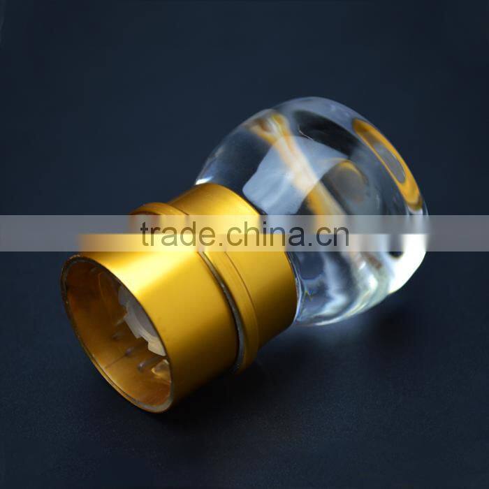 Crystal top aluminum bottle cap custom design wine bottle cap