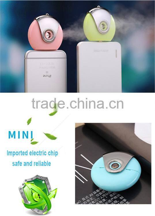 Mini Mobile Moisture Humidifier Portable Beauty Facial Spray Facial Mist Skin Moisturize Facial Mobile Moisture Supplier