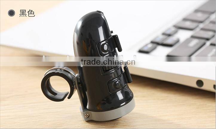 360 Degree Wireless 2.4G Bluetooth 3D Finger Mouse, Rechargeable 1600DPI Wireless Ring Mouse
