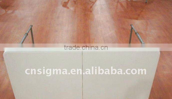 2014 Hot sale 4 Foot blow mold rectangle fold up pool table