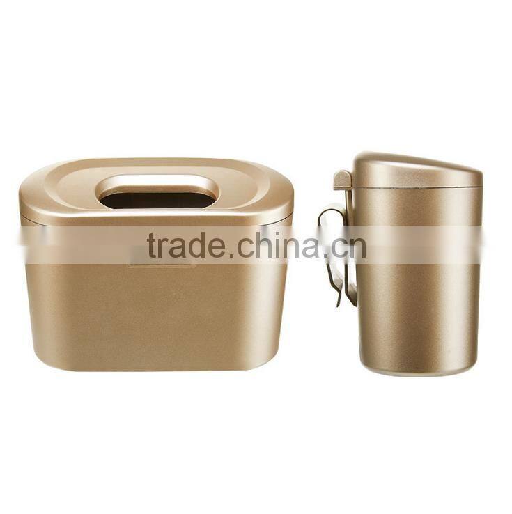 Mini Auto Car Vehicle Trash Rubbish Dust Can Litter Garbage Holder Container Bag Bin