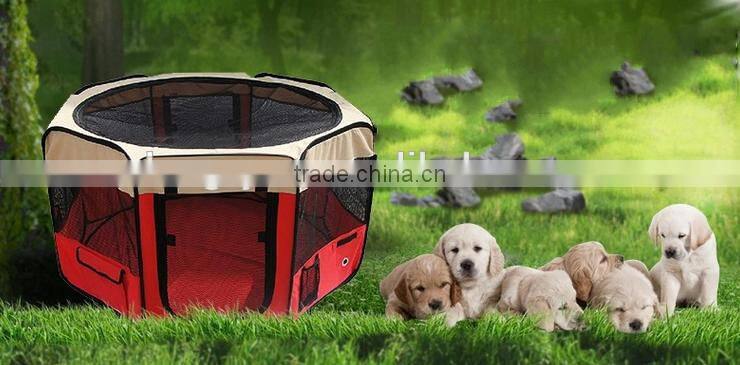 Folding Pet Bed Tent,Dog Bed Tent with Eight Panels