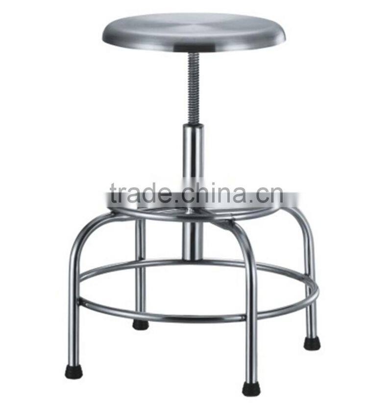 Laboratory Stool Made in Stainless Steel