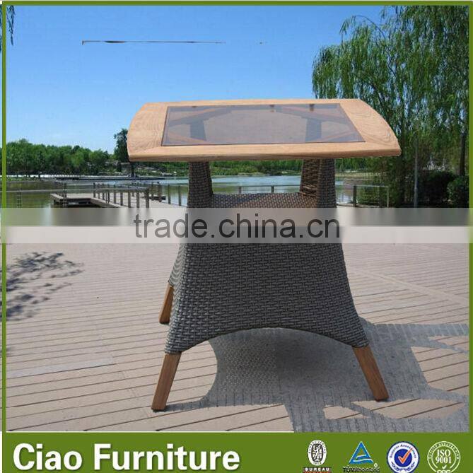 100% handmade used outdoor garden furniture rattan coffee table