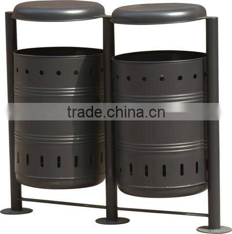 Arlau Steel Iron wall mounted trash bin