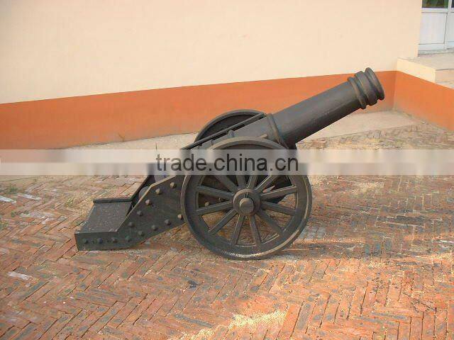 ornamental cast iron cannon