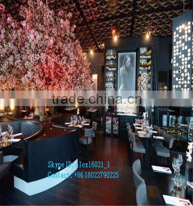 LXY080540 artificial flower plant decorativc wedding tree plastic artificial cherry blossom tree