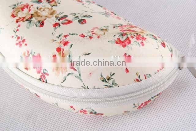 Printed PU glasses box colorful glasses case