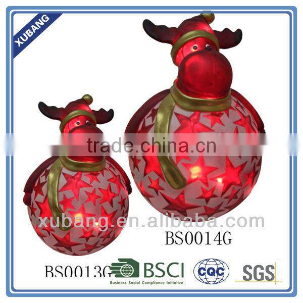 classical christmas lighting snowman decoration